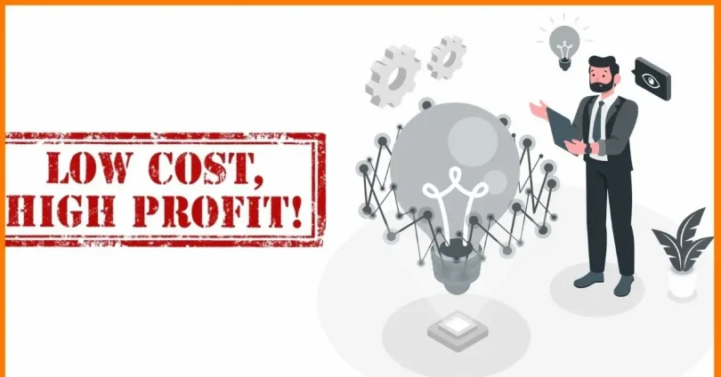Low Investment Profit Ideas